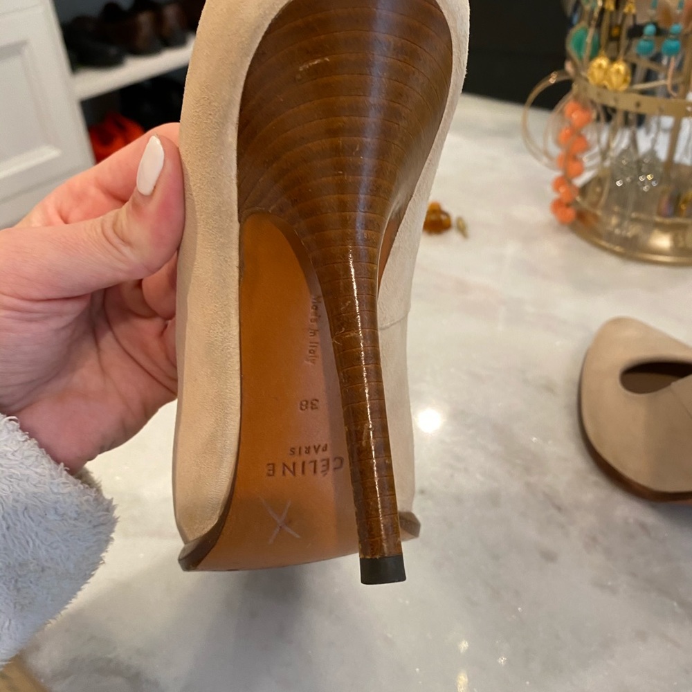 Celine cream high heels - Picture 4 of 5